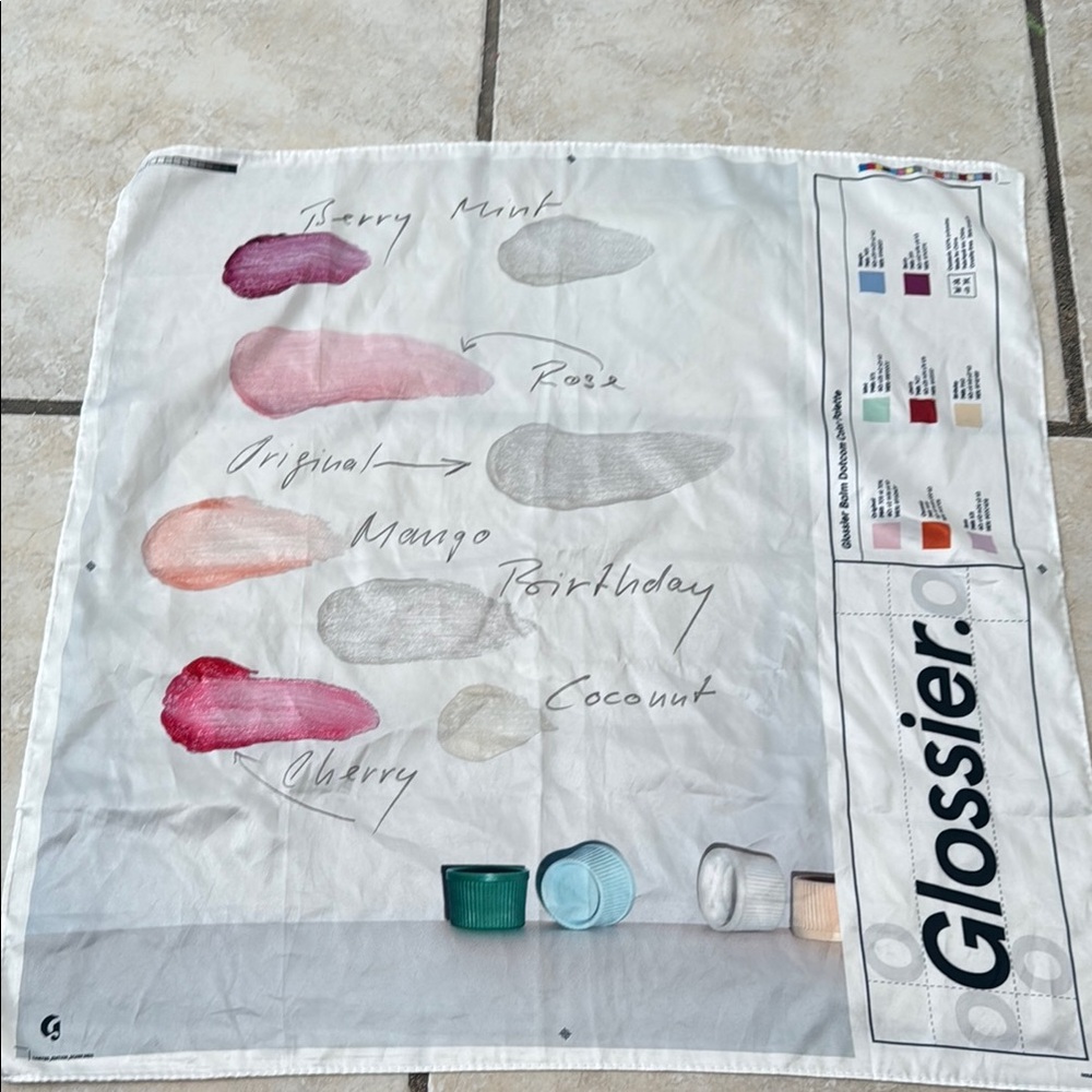 Glossier Holiday 2019 Scarf